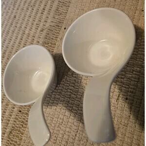 Villeroy Boch NEW WAVE NEW WAVE CAFFE 2 Sauce Dips GREAT CONDITION